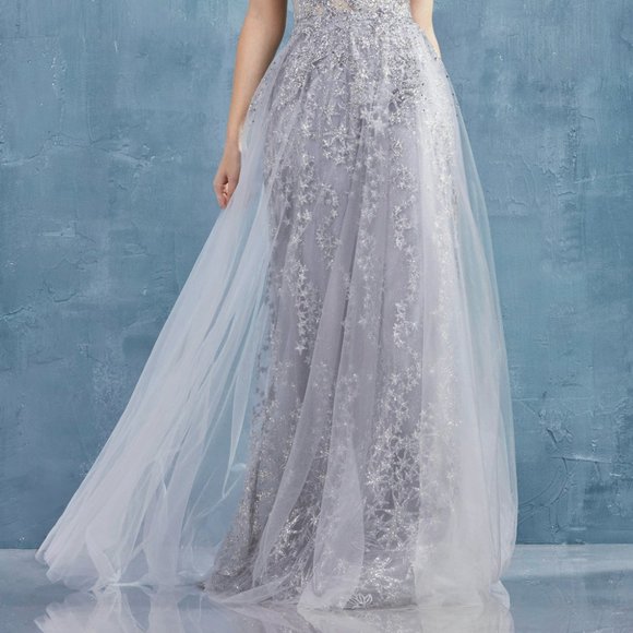 Sweetheart Neck Off Shoulder Prom Dress ALA0870 - Picture 4 of 5